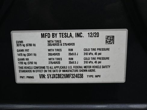 Used 2021 Tesla Model X Long Range image 50