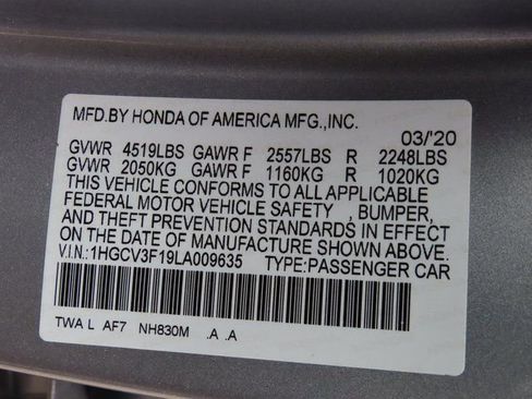 Used 2020 Honda Accord Hybrid image 39