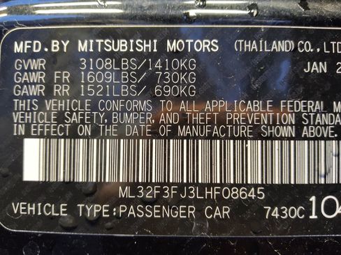 Used 2020 Mitsubishi Mirage G4 ES image 33