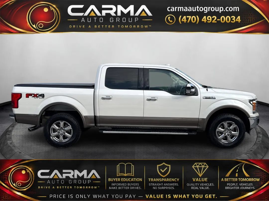 Used 2018 Ford F150 Lariat AWD/4WD image 4