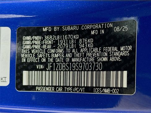 Used 2025 Subaru BRZ tS RWD image 31