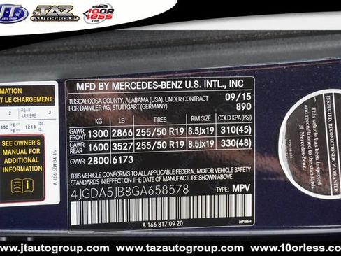 Used 2016 Mercedes-Benz GLE 350 w/ Premium Package image 30