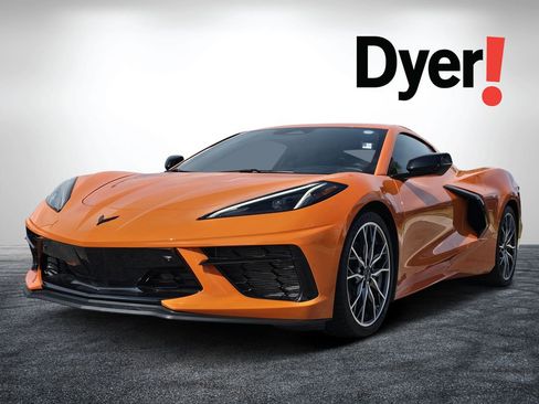 Certified 2024 Chevrolet Corvette Stingray Preferred Cpe w/ Stealth Interior Trim Package RWD image 8