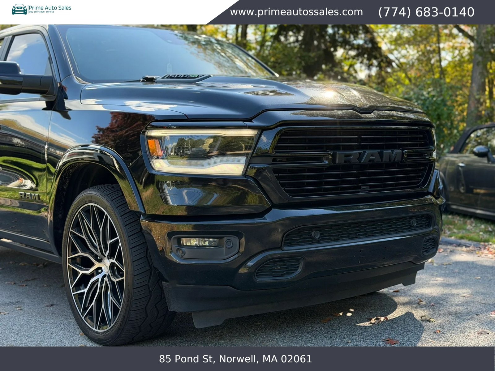 Used 2019 RAM 1500 Laramie AWD/4WD image 4