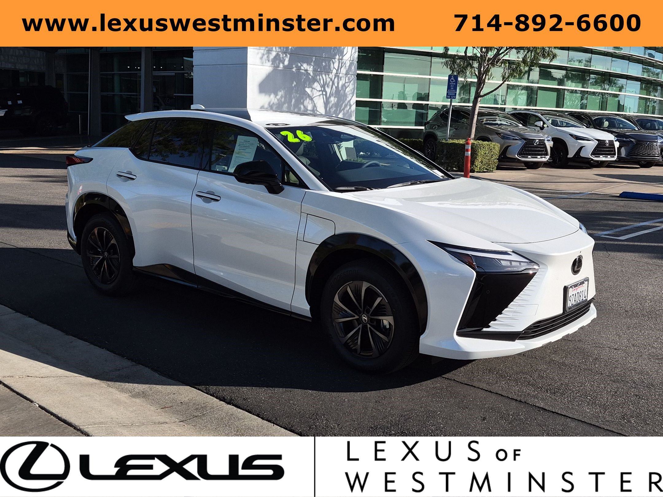 Certified 2026 Lexus RZ 350e 2WD w/ Accessory Package (Z1) image 3