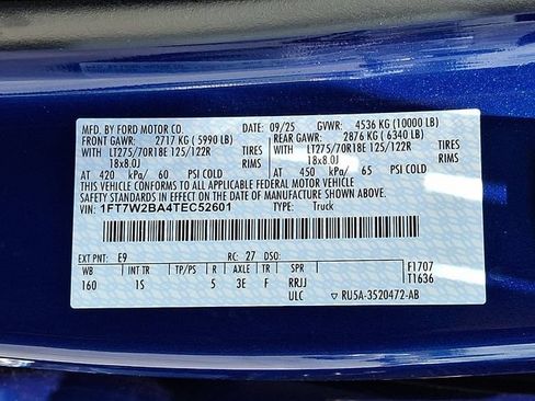 New 2026 Ford F250 XL w/ STX Appearance Package AWD/4WD image 17