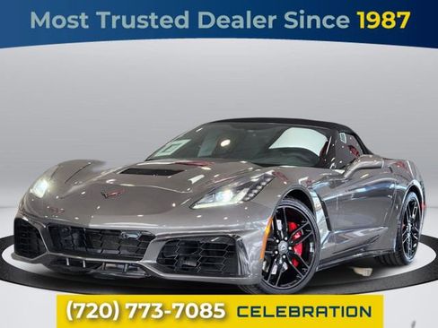 Used 2016 Chevrolet Corvette Stingray Convertible w/ 3LT Preferred Equipment Group RWD image 1