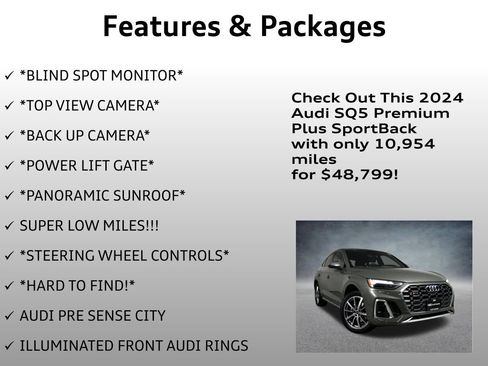Used 2024 Audi SQ5 Premium Plus w/ Premium Plus Package image 8