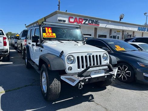 Used 2016 Jeep Wrangler Unlimited Sport w/ Quick Order Package 24S AWD/4WD image 2