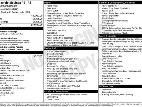 Used 2024 Chevrolet Equinox RS FWD image 5
