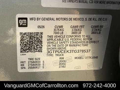 New 2026 GMC Sierra 1500 Elevation w/ Elevation Select Package AWD/4WD image 23