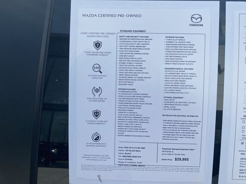 Certified 2025 MAZDA CX-5 AWD 2.5 S w/ Select Package image 25