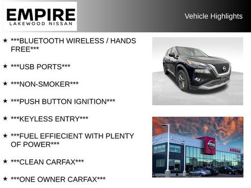Used 2023 Nissan Rogue S AWD/4WD image 2