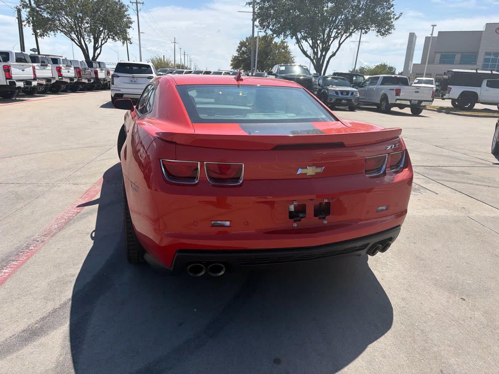 Used 2013 Chevrolet Camaro ZL1 w/ Gray Stripe Package RWD image 3