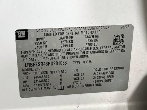 Used 2023 Buick Envision Avenir AWD/4WD image 12
