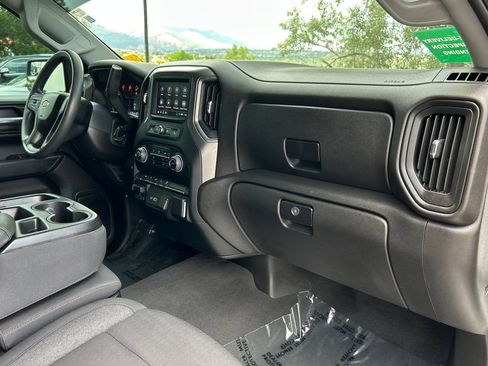Used 2024 Chevrolet Silverado 1500 Custom w/ Turbomax Blackout Package AWD/4WD image 8