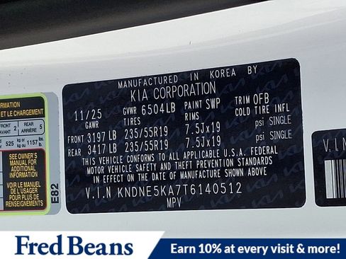 New 2026 Kia Carnival SX Prestige image 19