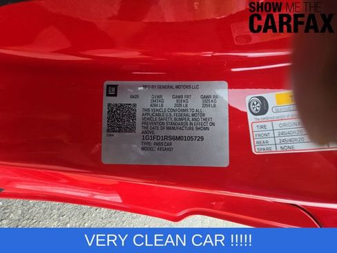 Used 2021 Chevrolet Camaro LT w/ RS Package image 24