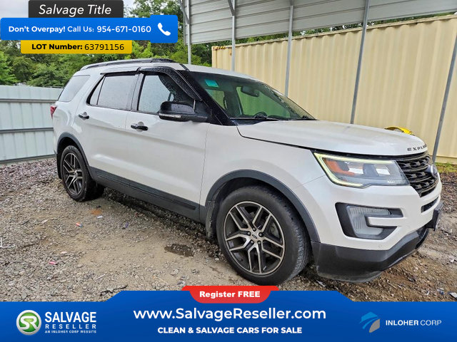 Used 2017 Ford Explorer Sport w/ Equipment Group 401A AWD/4WD image 5