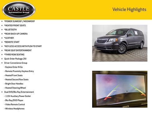 Used 2016 Chrysler Town & Country Touring-L w/ Driver Convenience Group image 3