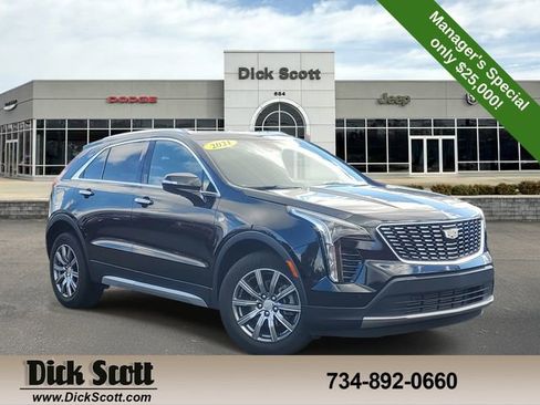 Used 2021 Cadillac XT4 Premium Luxury w/ Cold Weather Package image 1
