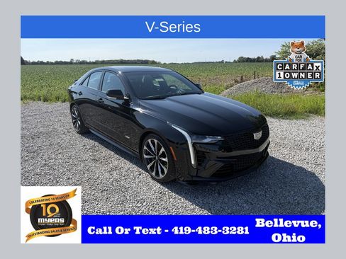 Used 2023 Cadillac CT4 V Blackwing w/ Driver Assist Package RWD image 1