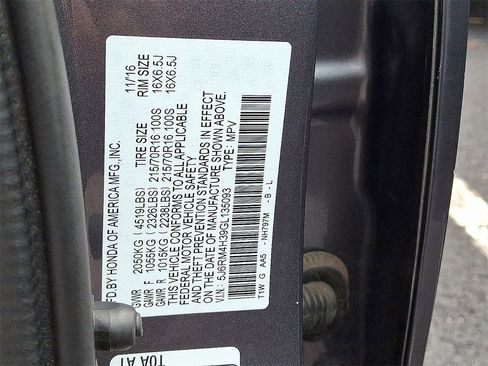 Used 2016 Honda CR-V LX image 27