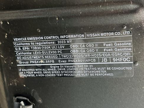 Used 2023 Nissan Altima 2.5 SV FWD image 20