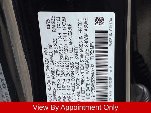 Used 2025 Honda CR-V LX image 35