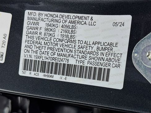 Used 2024 Honda Civic EX-L image 25