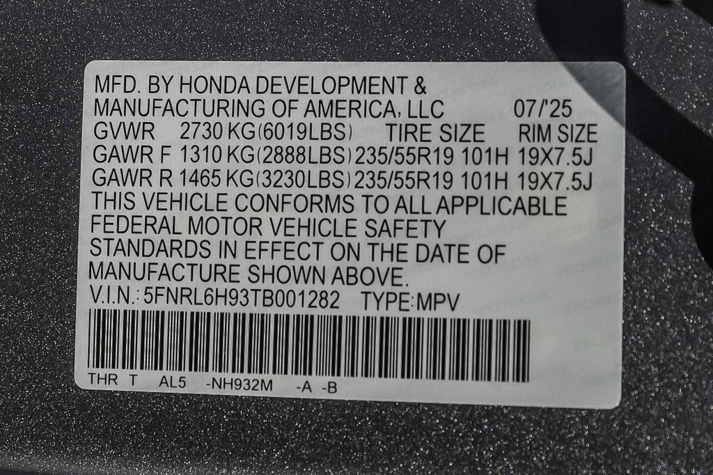 New 2026 Honda Odyssey Elite image 14