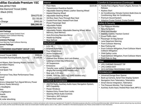 Used 2015 Cadillac Escalade Premium image 5