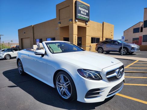 Used 2020 Mercedes-Benz E 450 4MATIC Cabriolet w/ AMG Line image 1