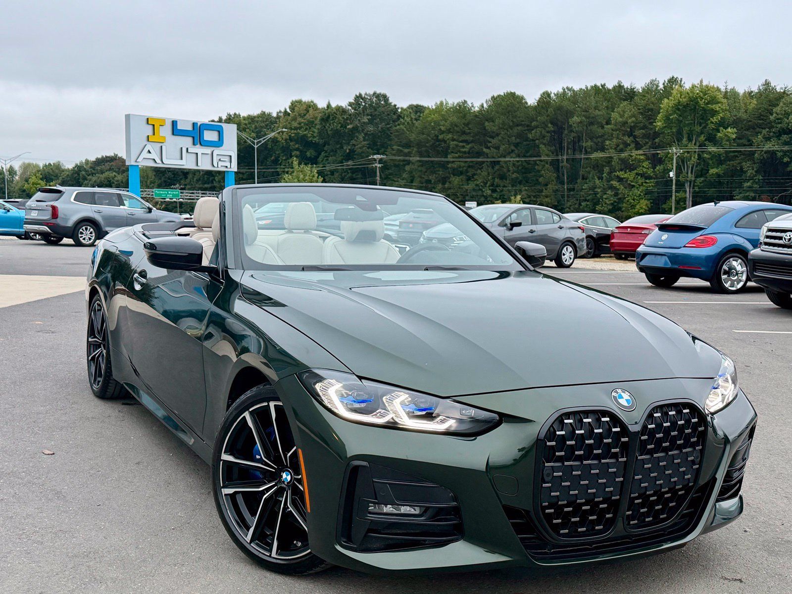 Used 2022 BMW 430i Convertible w/ M Sport Package RWD image 4