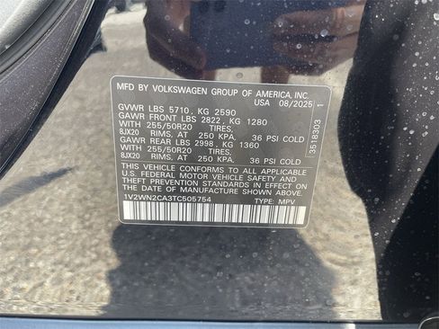 New 2026 Volkswagen Atlas SE image 28