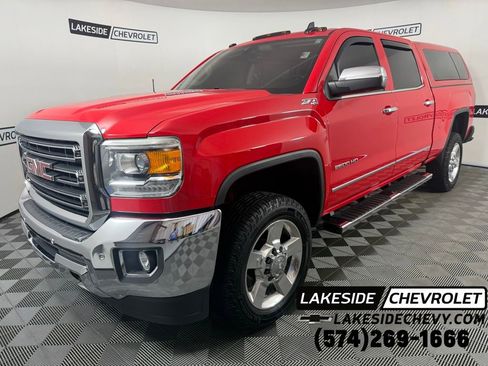 Used 2016 GMC Sierra 2500 SLT w/ Duramax Plus Package AWD/4WD image 1