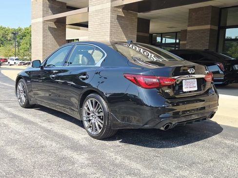 Used 2018 INFINITI Q50 Red Sport 400 AWD/4WD image 5