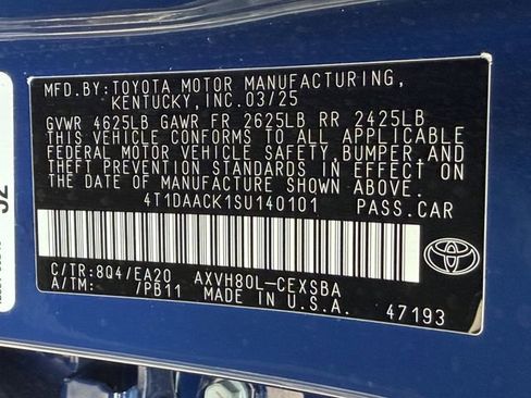 Certified 2025 Toyota Camry SE image 31