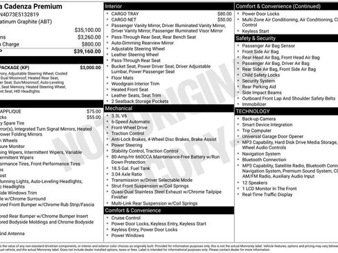Used 2014 Kia Cadenza Premium w/ Luxury Package FWD image 17