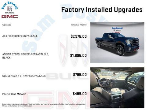 Certified 2021 GMC Sierra 2500 AT4 w/ AT4 Premium Plus Package AWD/4WD image 4