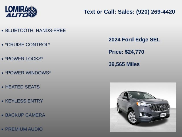 Used 2024 Ford Edge SEL AWD/4WD image 14