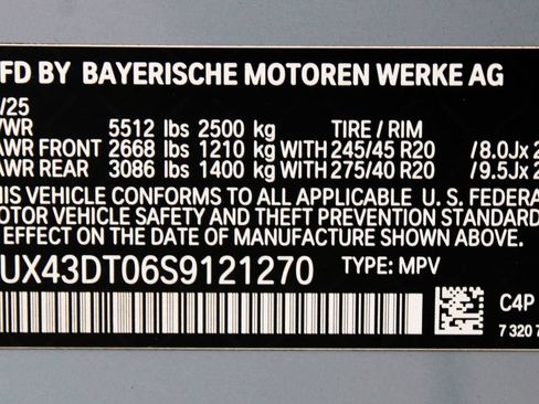 Used 2025 BMW X4 M40i w/ Premium Package AWD/4WD image 39
