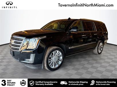 Used 2018 Cadillac Escalade ESV Platinum
