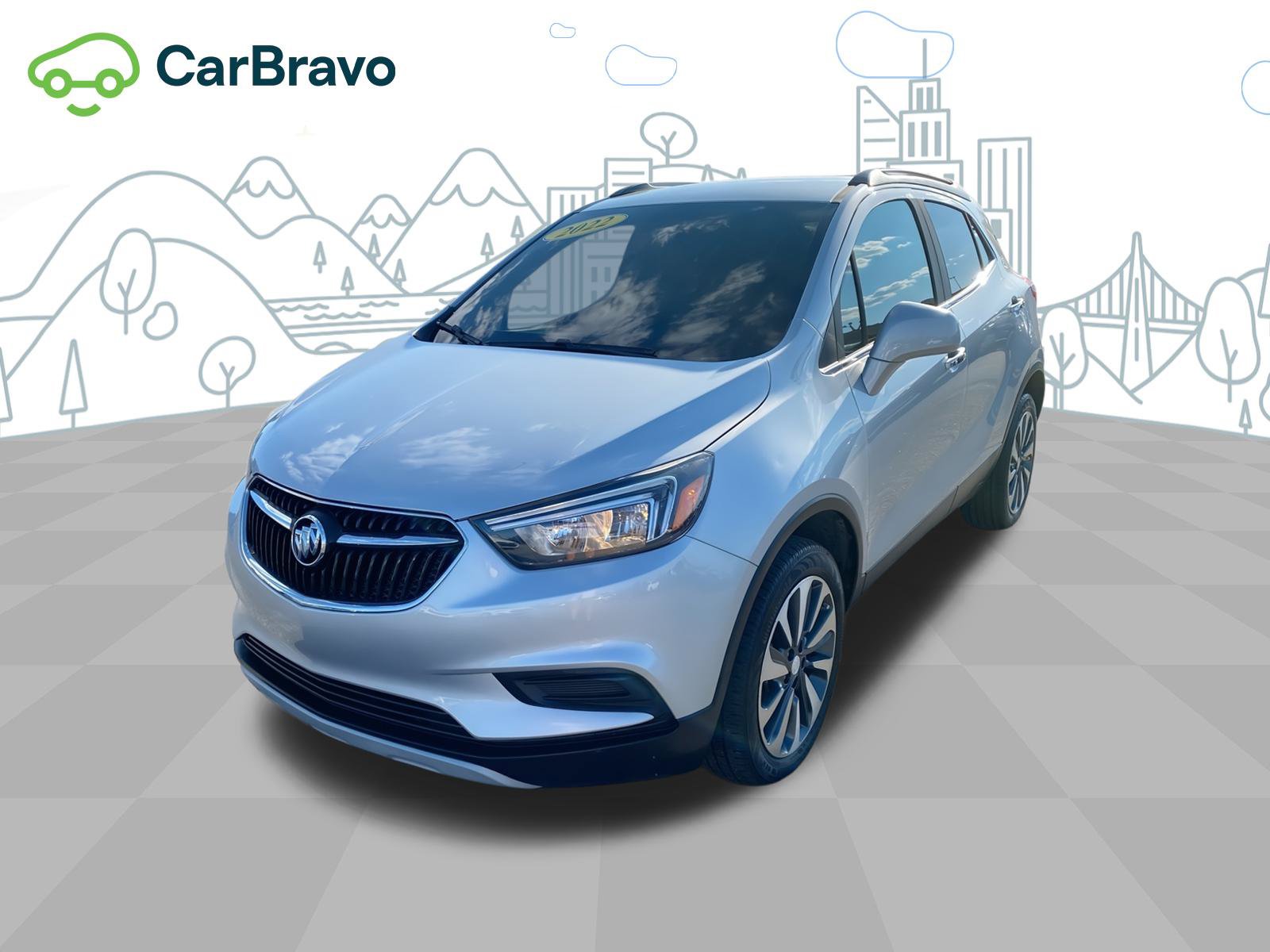 Certified 2022 Buick Encore Preferred w/ Safety Package AWD/4WD image 1