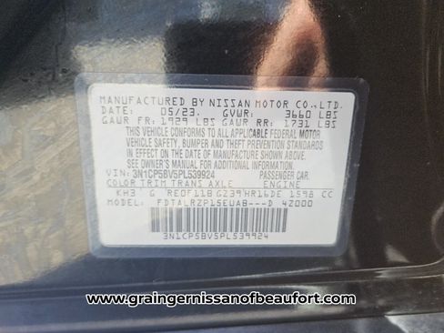 Used 2023 Nissan Kicks S FWD image 7