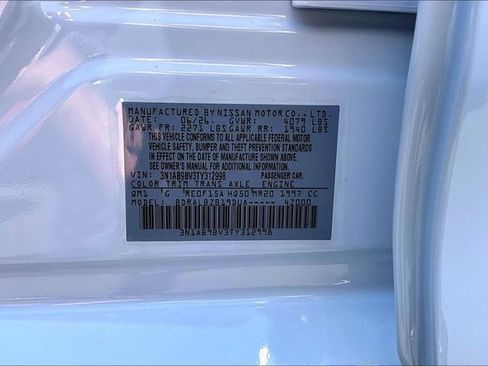 New 2026 Nissan Sentra S w/ Floor Mat Package FWD image 10