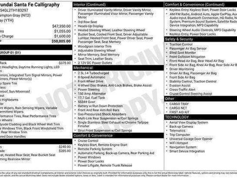 New 2026 Hyundai Santa Fe Calligraphy FWD image 29