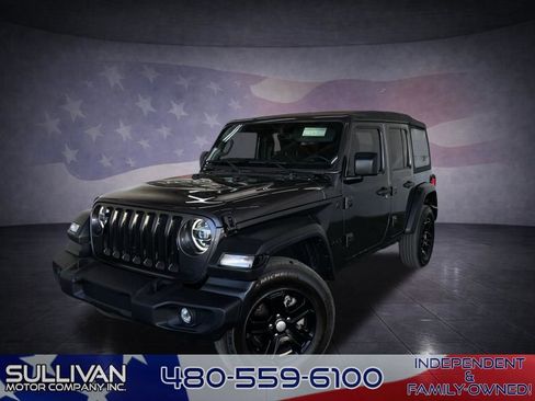 Used 2022 Jeep Wrangler Unlimited Sport image 1