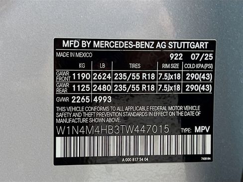 New 2026 Mercedes-Benz GLB 250 4MATIC image 35