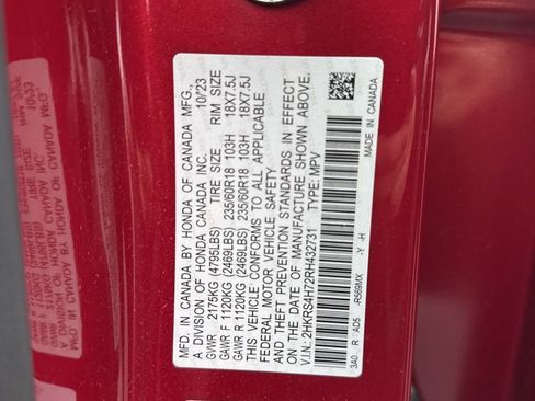 Certified 2024 Honda CR-V EX-L image 26